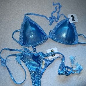 Floss blue bikini